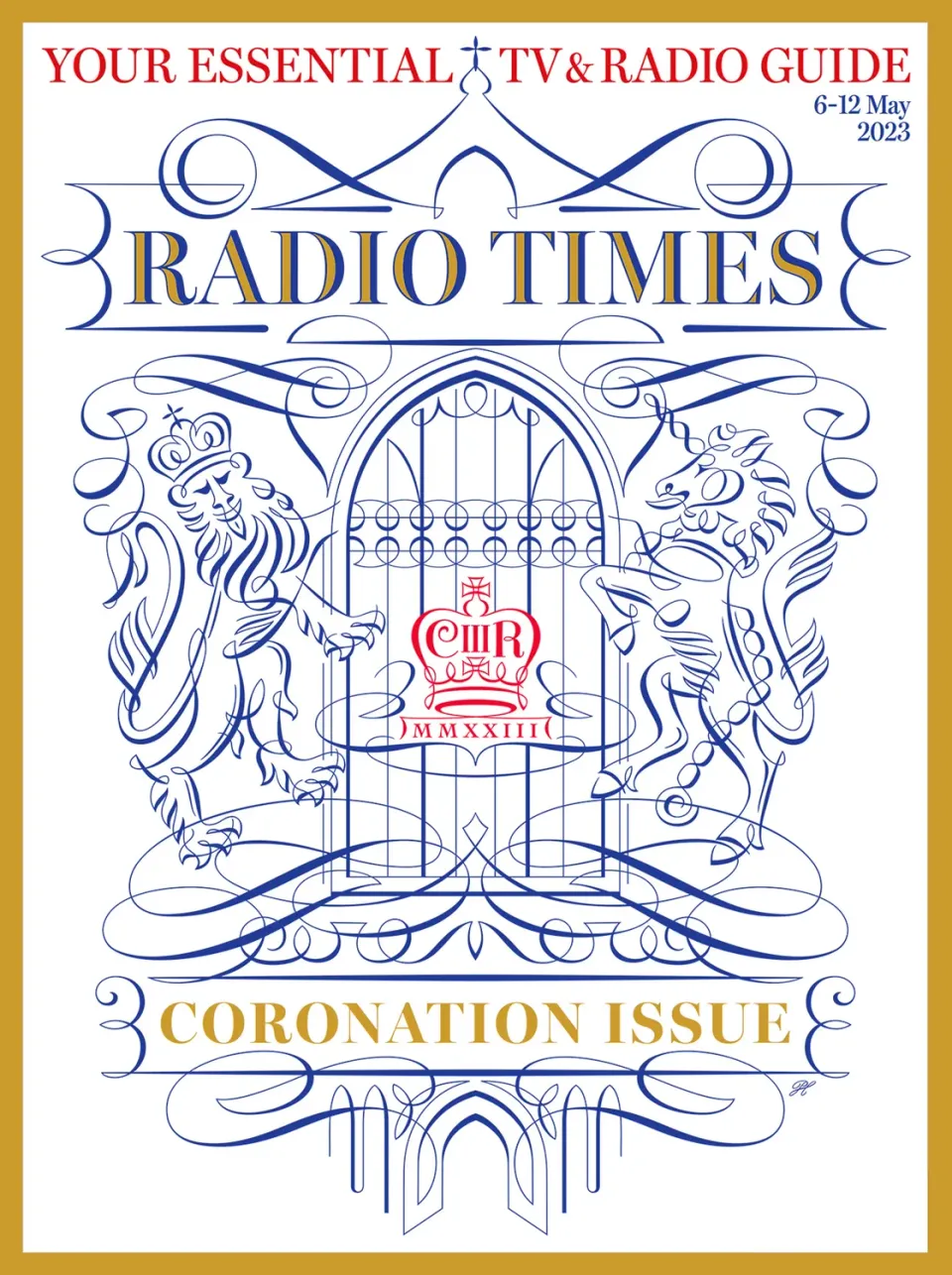 RadioTimes Coronation Cover 2023 poster A4