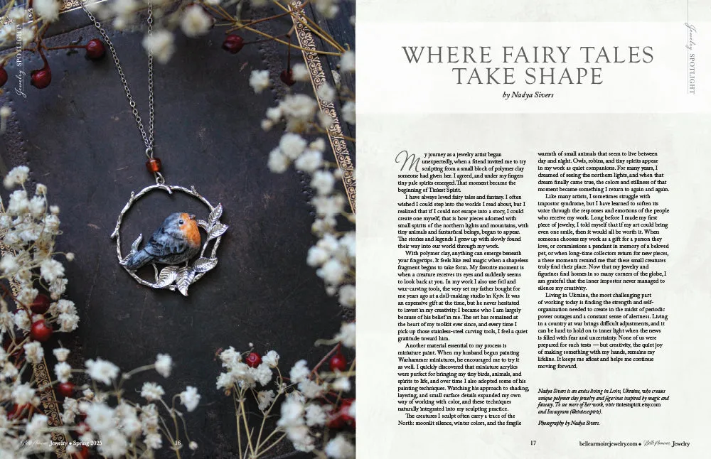 Stampington Belle Armoire Jewelry Spring 2026 blad PDF smykker