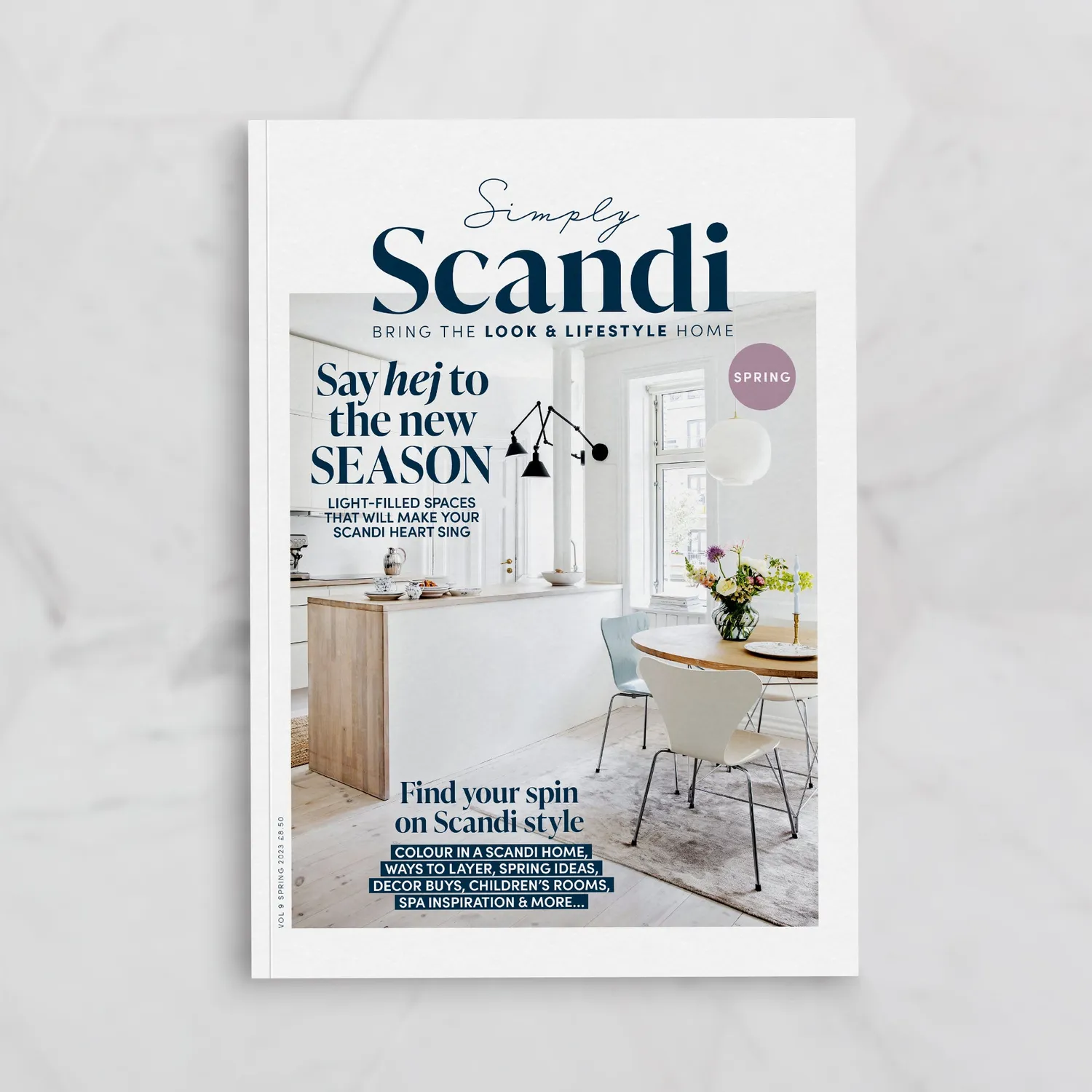 Simply Scandi Spring bundle blad 5 print + digital vårpakke
