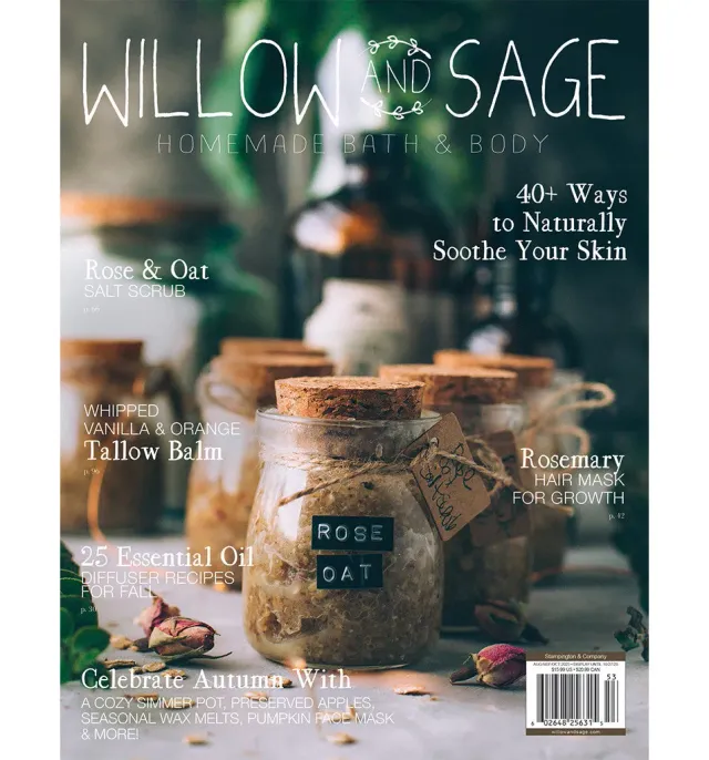 Stampington Willow and Sage Autumn 2025 blad egenpleie