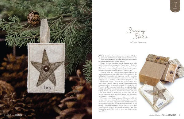 Stampington A Somerset Holiday 13 e-blad PDF-nedlasting jul