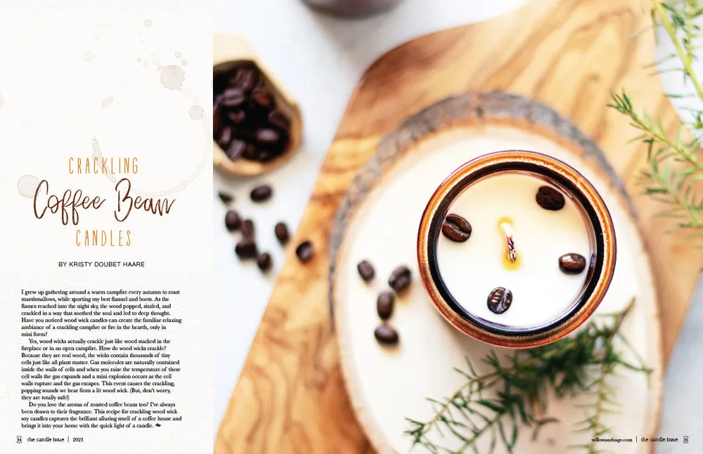 Stampington The Candle Issue Volume 3 blad digital lysstøping