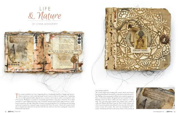 Stampington Art Journaling Winter 2020 blad PDF journal