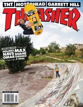 Thrasher January 2009 blad skate