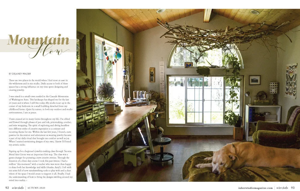 Stampington In Her Studio Autumn 2020 digitalblad atelier
