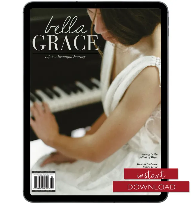 Stampington Bella Grace nr 6 blad PDF nedlasting inspirasjon
