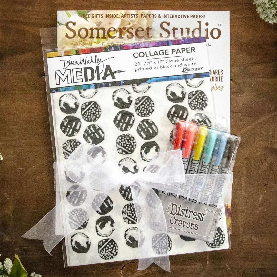 Stampington Somerset Studio Mixed-Media Bundle blad pakke vår 2022