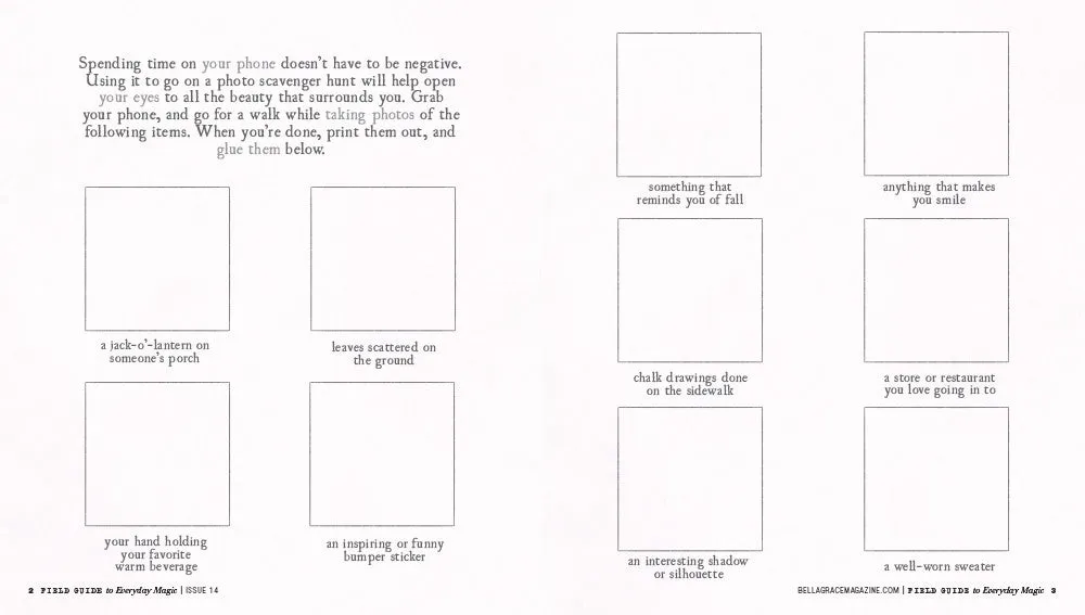Stampington Field Guide to Everyday Magic Issue 14 blad 144 sider journal