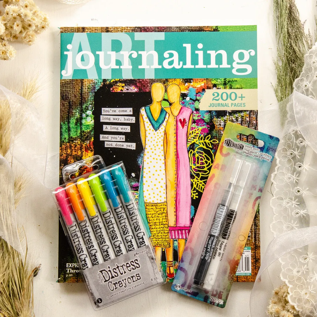 Stampington On the Brighter Side Art Journaling sett vaar 2024