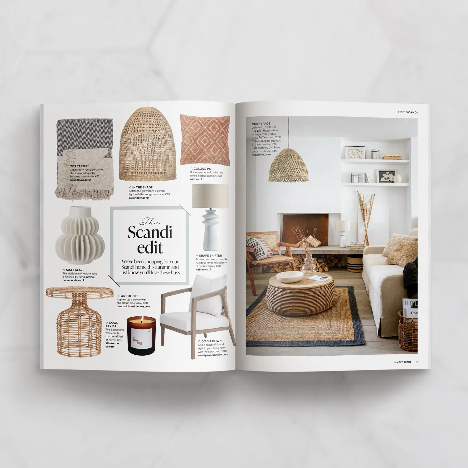 Simply Scandi Vol 3 Autumn 2021 papirblad hygge