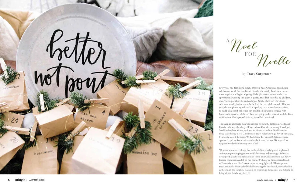 Stampington Mingle Autumn 2020 blad festutgave