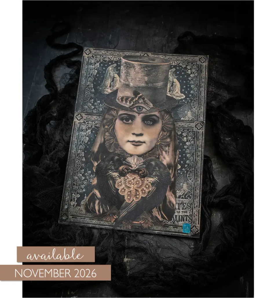 Stampington Somerset Studio Winter 2027 blad mixed-media