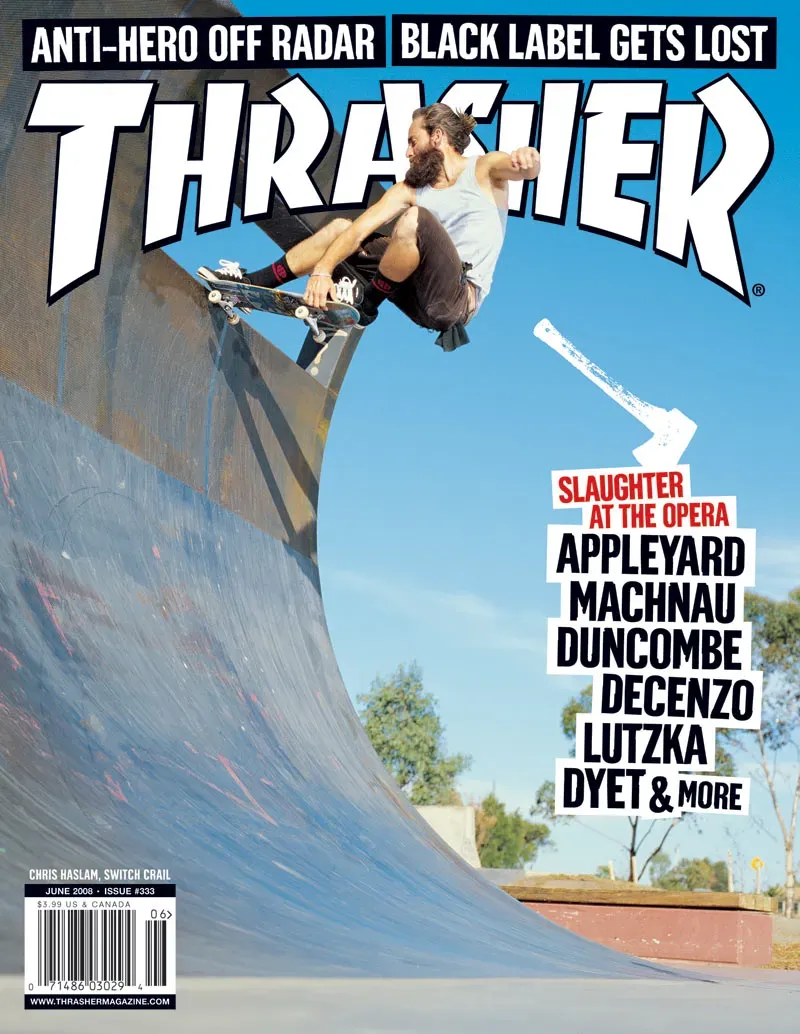 Thrasher blad juni 2008 enkeltutgave samlernummer