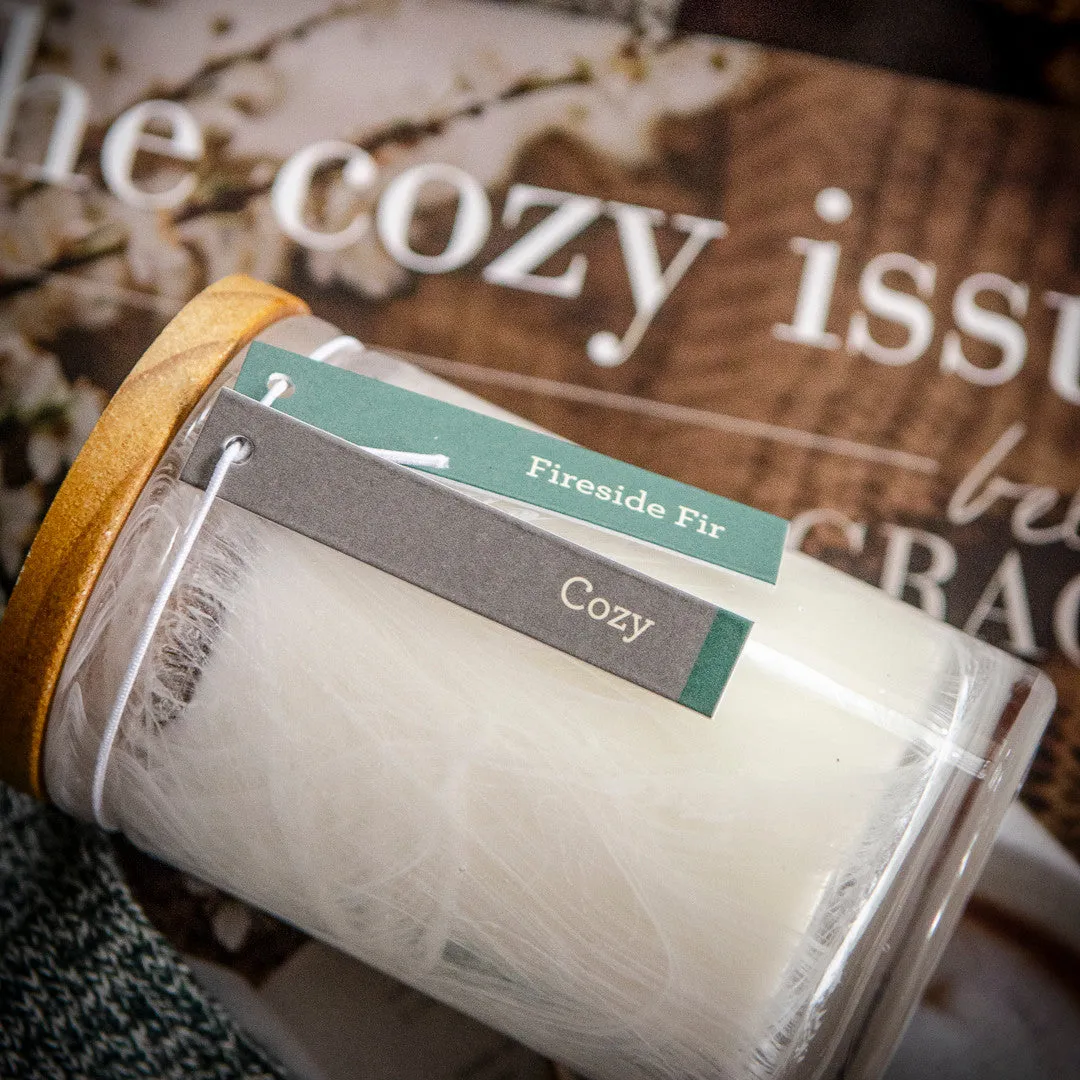 Stampington Cozy 6 gavesett blad lys sokker