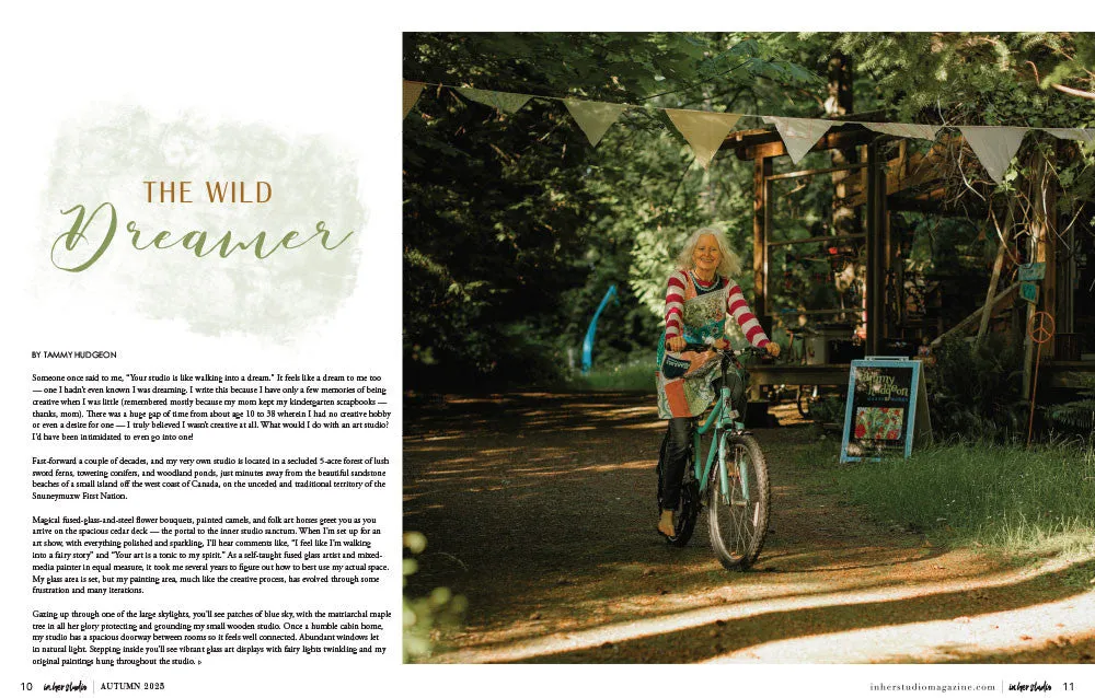 Stampington In Her Studio Autumn 2025 blad atelier 160s