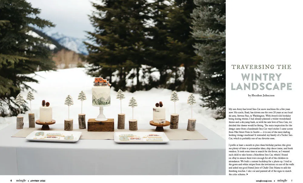 Stampington Mingle Autumn 2022 blad PDF-utgave høstfest