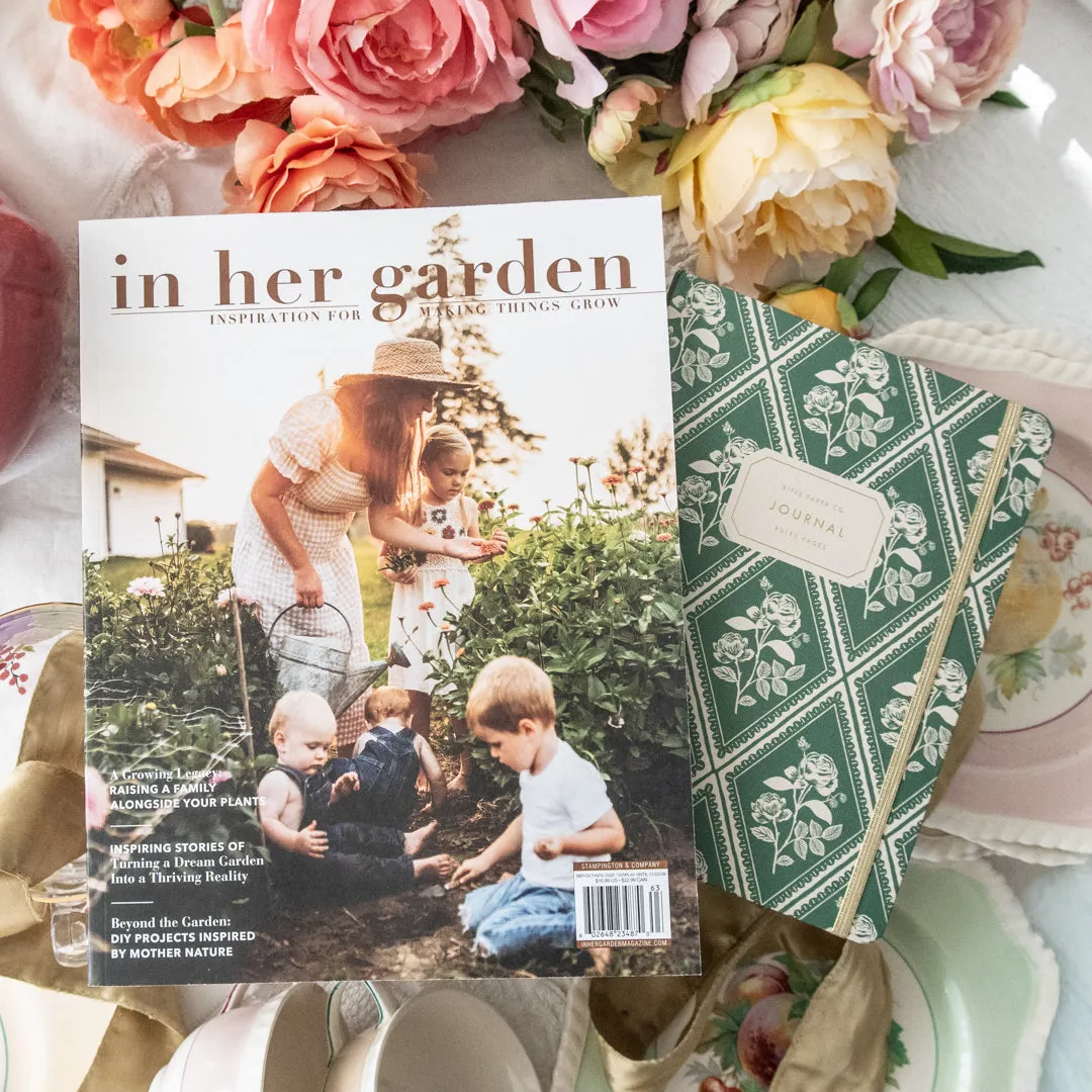 Stampington In Her Garden Rose Study bundle blad høst 2026